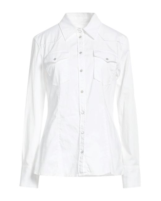 Dondup White Denim Shirt