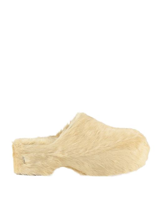 Mules & Zuecos Jil Sander de color Natural
