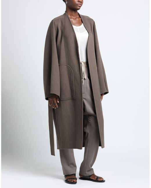 Rick Owens Cappotto check-print Coat - Farfetch