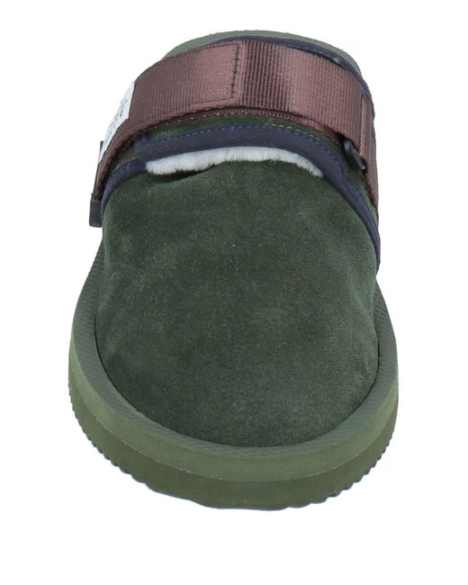 Suicoke Green Mules & Clogs for men