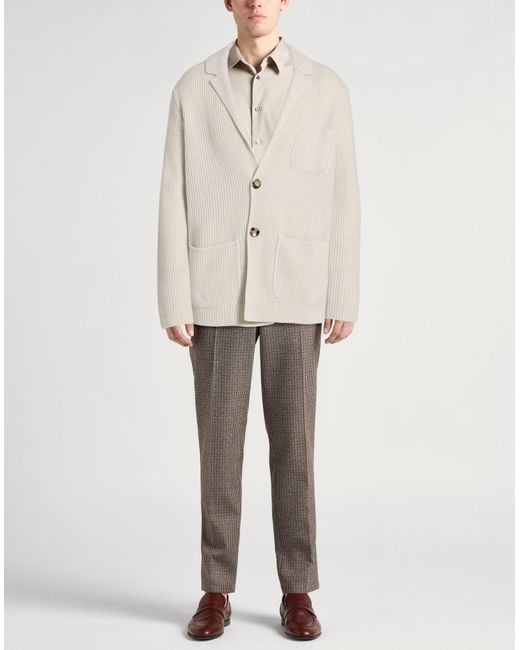 Agnona Strickjacke in White für Herren