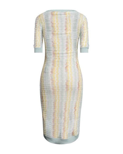 Missoni White Mini Dress Viscose