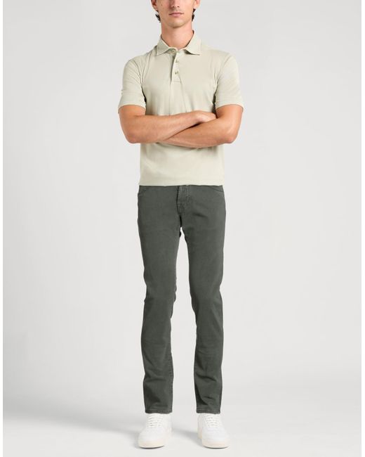Jacob Cohen Gray Pants for men