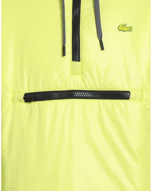 Lacoste Yellow Puffer Polyamide for men