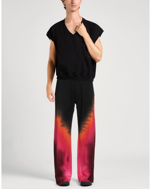 DSquared² Red Pants Cotton for men