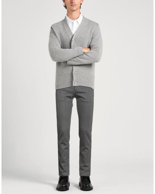 Berwich Gray Pants Lyocell, Polyamide, Elastane for men