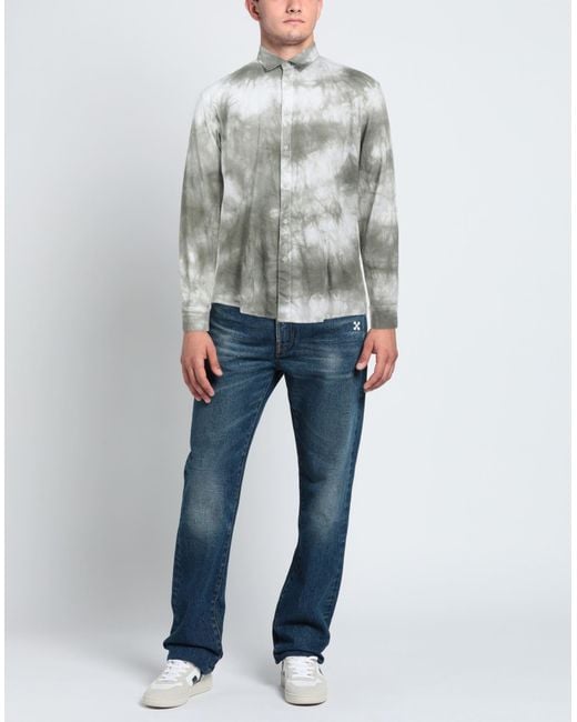 Camicia di Daniele Alessandrini in Gray da Uomo