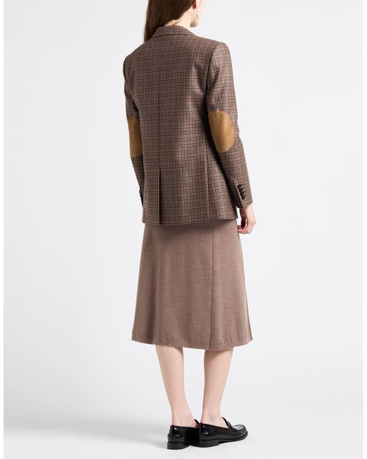 Céline Brown Blazer Cashmere