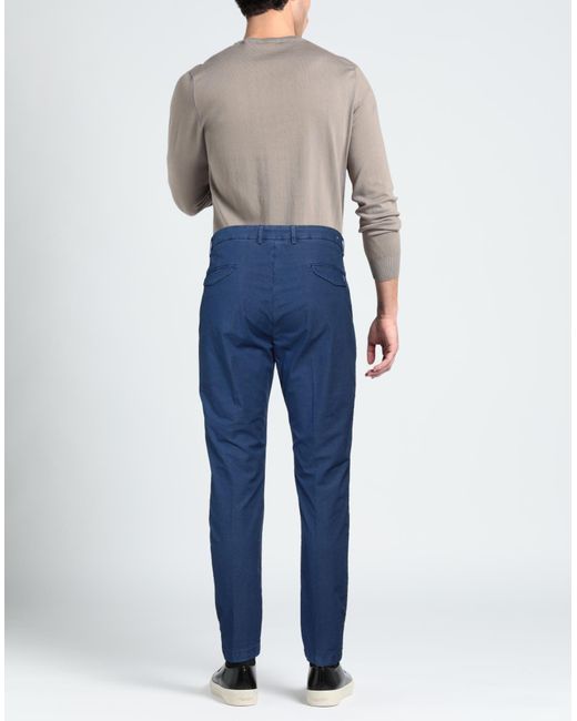 Yan Simmon Blue Pants for men