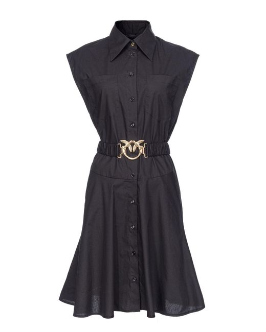 Robe courte Pinko en coloris Black