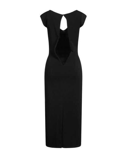 Dolce & Gabbana Black Midi Dress