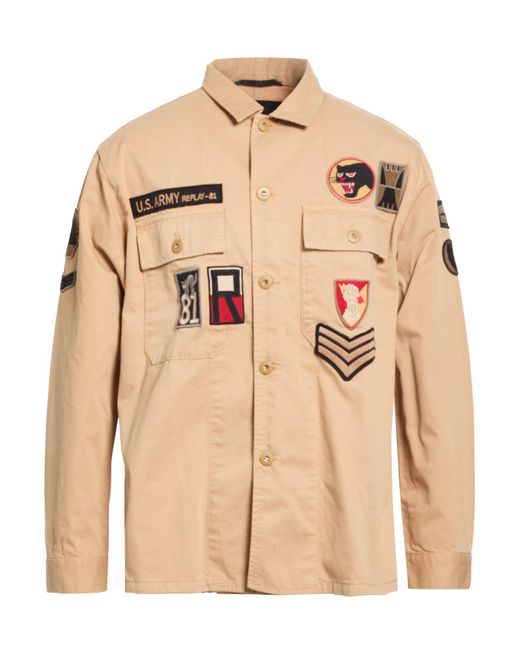 Replay Natural Shirt Cotton for men