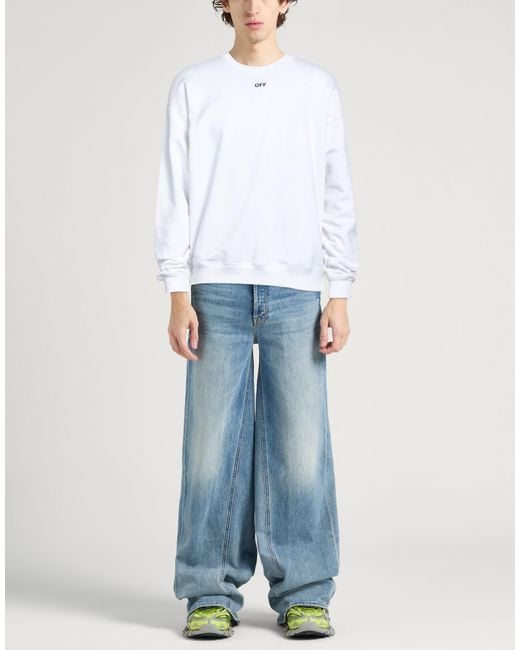 Off-White c/o Virgil Abloh White Sweatshirt Cotton for men