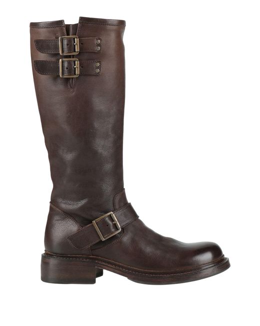 Fiorentini + Baker Brown Boot Leather
