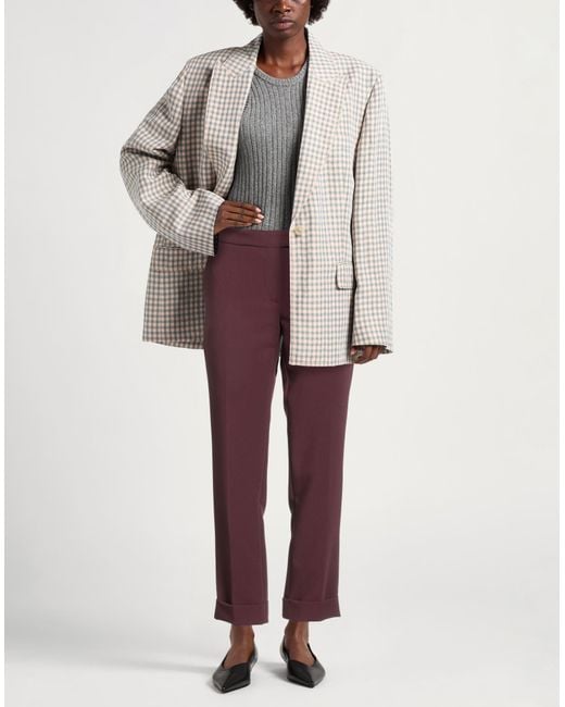 Twinset Purple Trouser