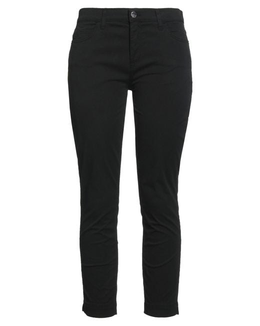 Kaos Black Pants Cotton, Elastane
