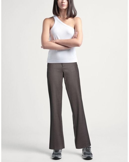 Tagliatore 0205 Gray Pants Virgin Wool, Elastane