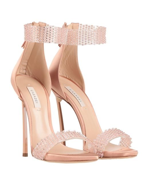 Casadei White Sandals