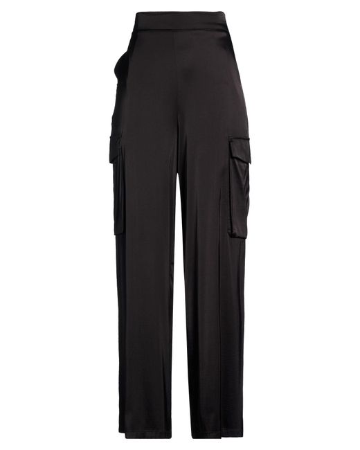 Manila Grace Black Trouser
