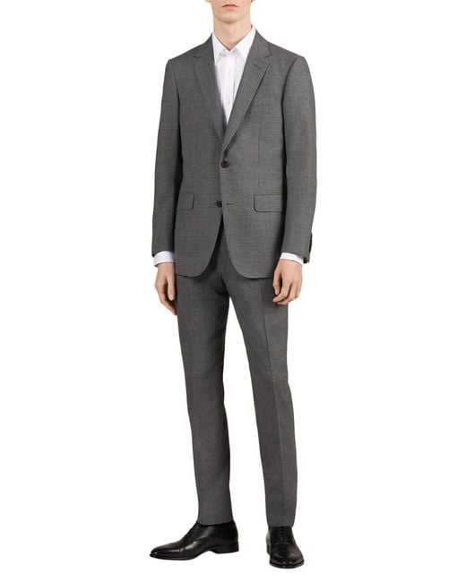 Dunhill Gray Suit Jacket for men