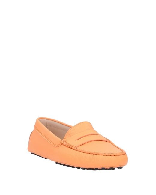 Tod's Orange Loafer