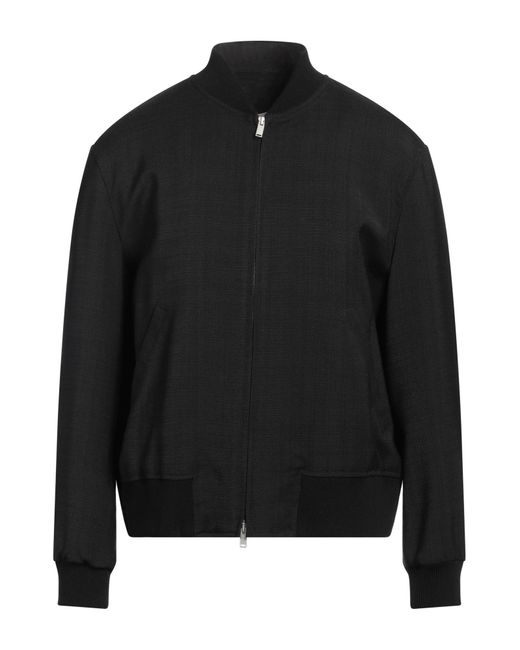 Lardini Black Jacket Viscose for men