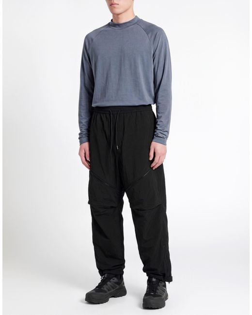 Juun.J Black Pants Nylon for men