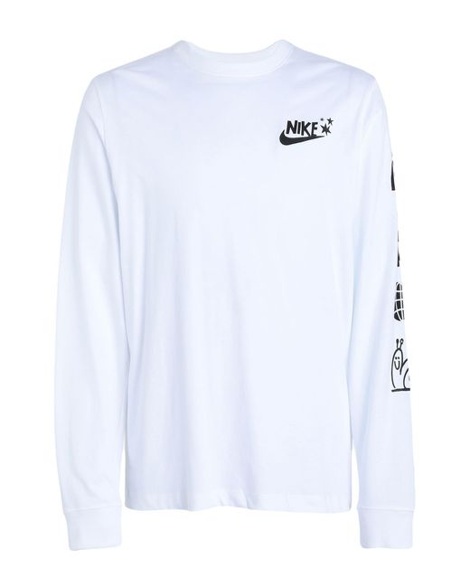 Nike T-shirt in White for Men | Lyst Australia