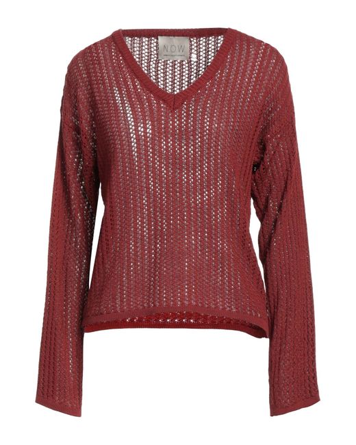 N.O.W. ANDREA ROSATI CASHMERE Red Sweater