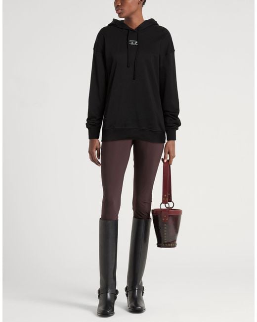 DIESEL Black Sweatshirt Cotton