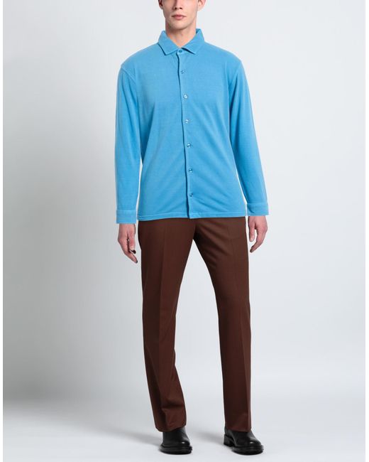 Cashmere Company Hemd in Blue für Herren