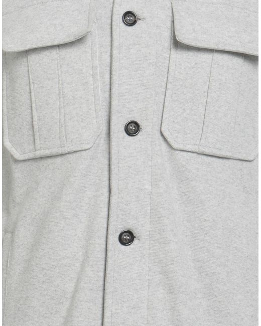 Paolo Pecora Gray Shirt for men