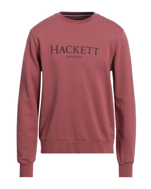 Hackett Pink Sweatshirt for men