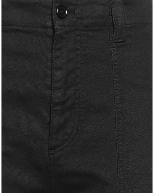 Aspesi Black Pants Cotton, Elastane