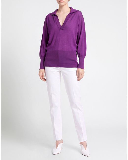 Pullover Carla G de color Purple