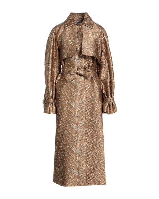 Max Mara Natural Overcoat & Trench Coat