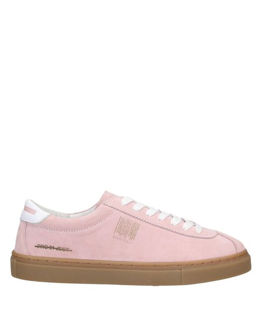 PRO 01 JECT Pink Sneakers Soft Leather