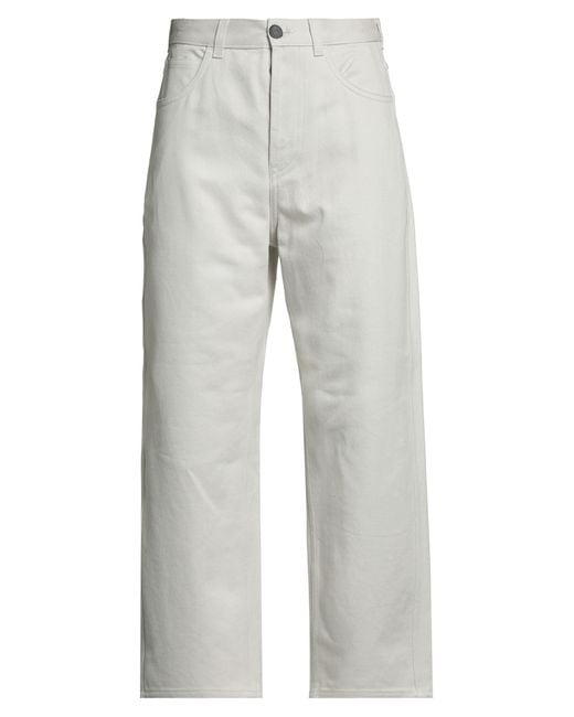 Sofie D'Hoore Gray Light Pants Cotton for men