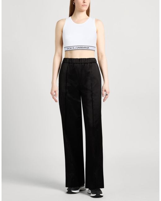 Dolce & Gabbana White Top Cotton, Elastane