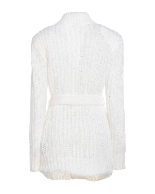 Balmain White Cardigan