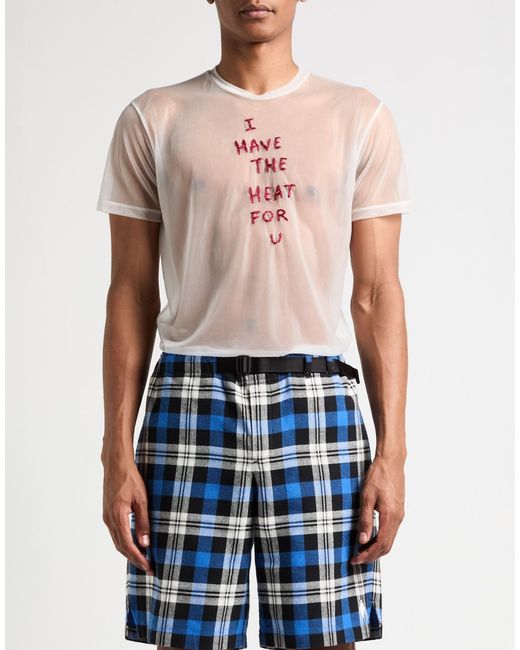 DSquared² White T-Shirt Polyamide for men