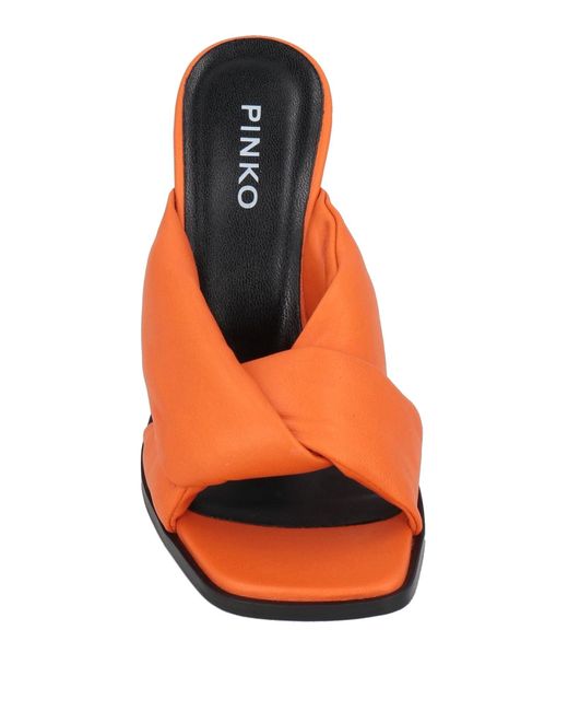 Pinko Orange Sandals