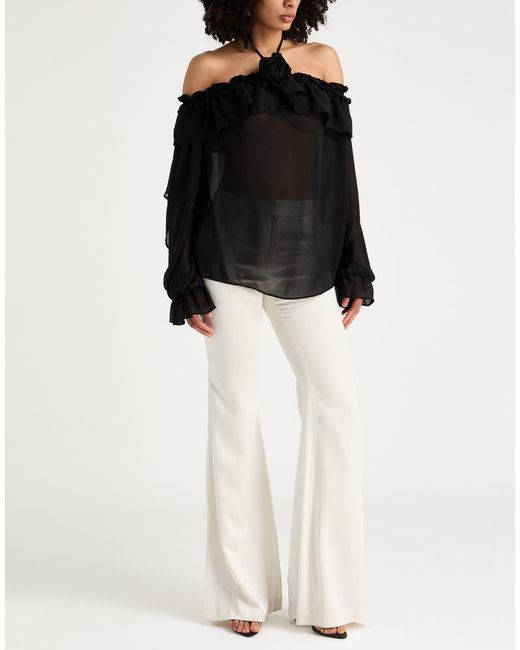 ATELIER LEGORA Black Top Viscose, Nylon, Polyester