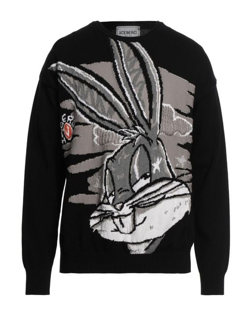 Pullover di Iceberg in Black da Uomo