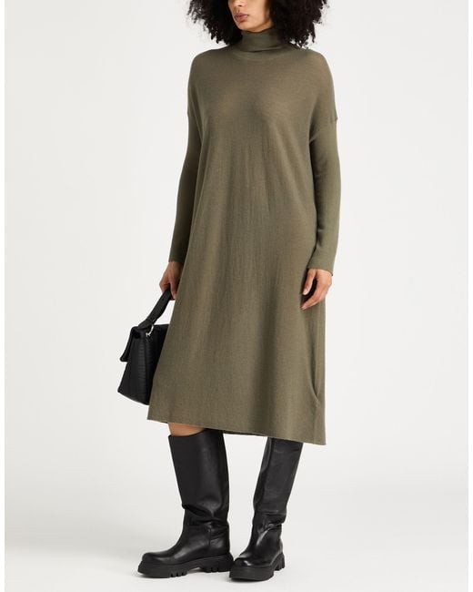 Gentry Portofino Natural Military Midi Dress Cashmere