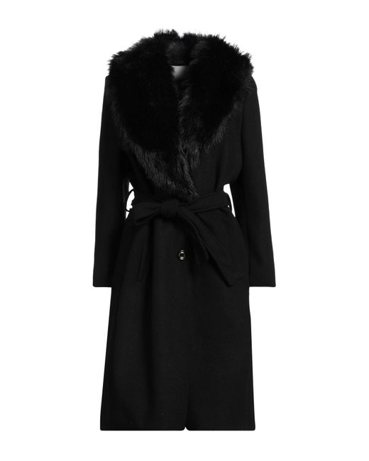 GRETHA Milano Black Coat Polyester