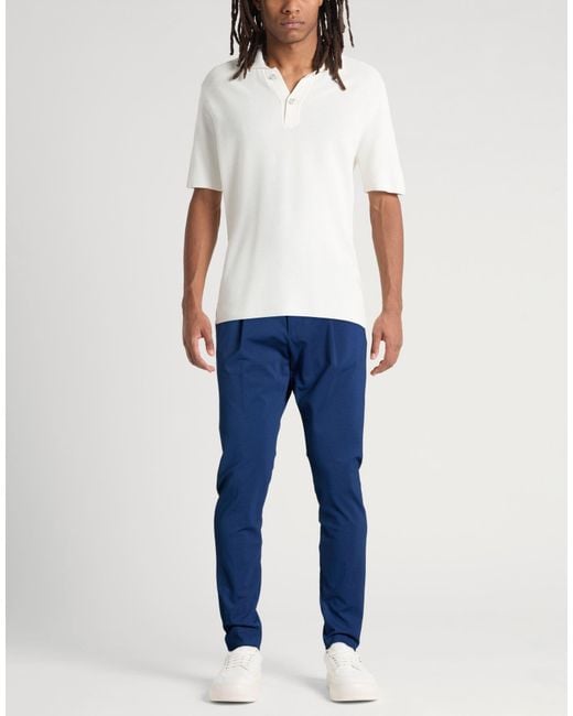Manuel Ritz Blue Pants for men