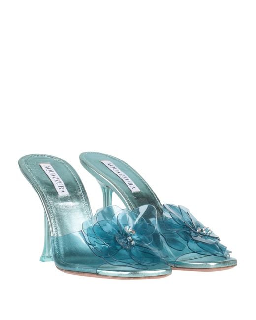 Aquazzura Blue Sandals