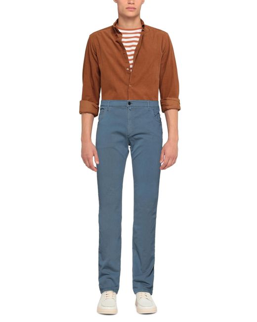 Barbour Blue Pants for men
