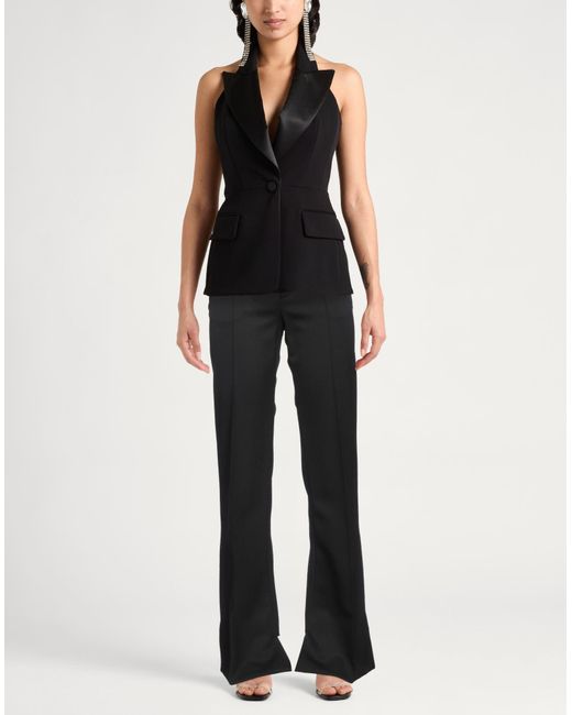 Chloé Black Pants Virgin Wool, Elastane